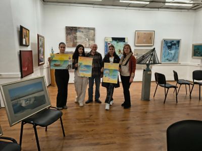 Участие в Арт ателиета, проведени в Бургаската художествена галерия „Петко Задгорски“ - Изображение 1
