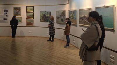 Посещение на изложбата „Хоризонти на паметта“ представена в Културен център „Морско казино“- гр. Бургас - ОУ Христо Ботев - Бургас, Победа