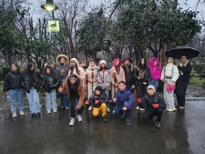 153 години от гибелта на Апостола- участие във факелно шествие - ОУ Христо Ботев - Бургас, Победа