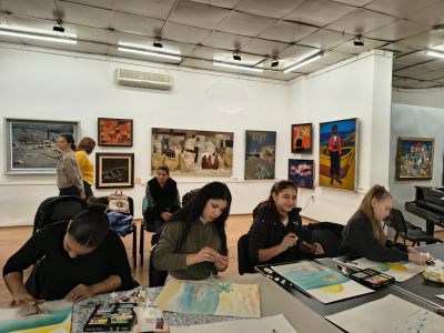 Участие в Арт ателиета, проведени в Бургаската художествена галерия „Петко Задгорски“ - ОУ Христо Ботев - Бургас, Победа